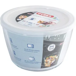 Pyrex Runde Form mit Deckel 16 x 11 cm Transparent
