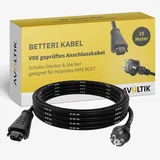 Avoltik 10 m Betteri Kabel geeignet für Hoymiles Stecker I VDE-zertifiziertes Photovoltaik Anschlusskabel für Solar Anlagen I Solarkabel mit Schuko-Stecker & Stecker geeignet für Hoymiles HMS BC06