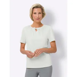 Classic Basics Sieh an! Kurzarm-Shirt in weiß | Gr.: 50