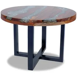 Couchtisch Teak Harz 1 | vidaXL : Farbe - Braun