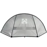 Home Deluxe AQUASUN Sonnenschutzdach grau 125 x 185 x 140 cm