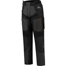 Rusty Stitches Cliff Textilhose wasserdicht - Schwarz/Dunkelgrau/Rot / S