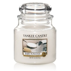 Yankee Candle Baby Powder Housewarmer świeca zapachowa 0.411 kg
