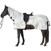 Euroriding Ausreit-Fliegendecke Reflection 145 cm Silber