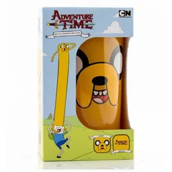 Adventure Time - Premium Glas (500ml) »Jake Face«
