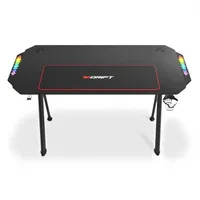 Drift Dz175 Rgb 130x75 Cm Gaming-schreibtisch - Black