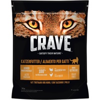 Crave 6x750g Adult Truthahn & Huhn Katzenfutter trocken