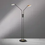 Fischer & Honsel Dent LED Stehleuchte mit Dimmer und CCT, 2-flammig, 40498