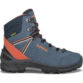 Lowa Hikingstiefel Arco GTX MID JUNIOR Blau Orange | Blau