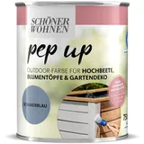Schöner Wohnen pep up Outdoorfarbe Holzfarbe Wetterschutz shabby Sommerblau