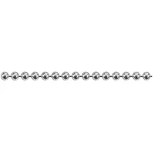 Dörner + Helmer 159332 Kugelkette Grau Edelstahl/Messing 50 m