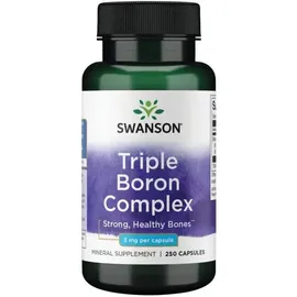 Swanson Triple Boron Komplex 3 mg Kapseln 250 St.