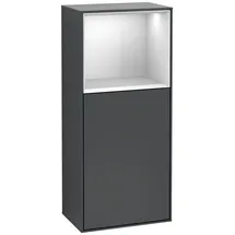 Villeroy & Boch Finion G510MTHG Seitenschrank 41,8 x 93,6 cm Midnight Blue Matt / White Matt MDF