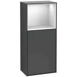 Villeroy & Boch Finion G510MTHG Seitenschrank 41,8 x 93,6 cm Midnight Blue Matt / White Matt MDF