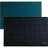 Hansa Schneidematte 30 x 22 cm grün/schwarz