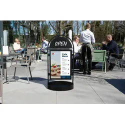 Kundenstopper Europel City Sign mit Klapprahmen 50x70cm 355101