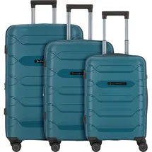 polestream Strz Koffer-Set 3-tlg. petrol/blue/green