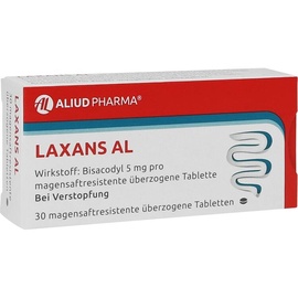 Aliud Laxans AL magensaftresistente überzogene Tabletten 30 St.