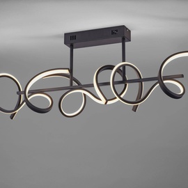 just light. LED Deckenleuchte Curls, schwarz