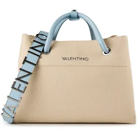 Valentino Alexia Summer Shopper Polyurethan Beige/Blue