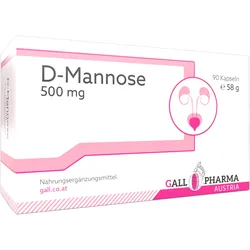 D-MANNOSE KAPSELN 500MG -GPH 90 Stück