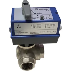 Buderus 3-Wegeventil 230 V DN32, 1 1/4 Zoll, KVS 18