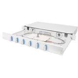 Digitus LWL Spleißbox 6x SC-D OS2 1HE Rack-Einbau