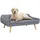 PawHut Hundesofa 102 x 58,5 x 42,5 cm grau