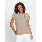 Casual Looks Kapuzen-Shirt Beige 50