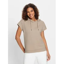 Casual Looks Kapuzen-Shirt Beige 50