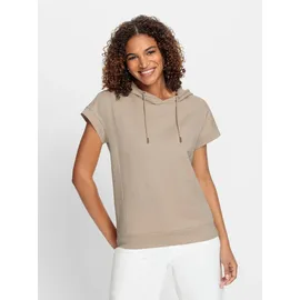 Casual Looks Kapuzen-Shirt Beige 50
