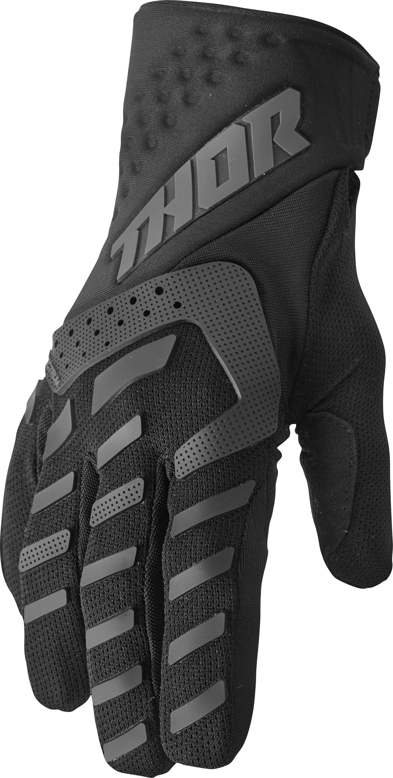 Thor Spectrum S23, gants - Noir/Gris - XS