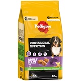 Pedigree Professional Nutrition Adult Maxi >25kg mit Geflügel und Gemüse Hundefutter trocken