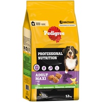 Pedigree Professional Nutrition Adult Maxi >25kg mit Geflügel und Gemüse Hundefutter trocken