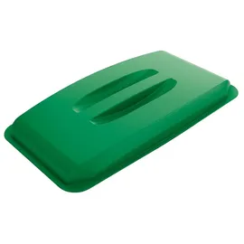 Durable Durabin 60 l grau mit grünem Deckel