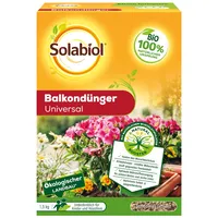Solabiol Universal, Blumendünger mit Wurzelstimulator und natürlicher Sofort- und Langzeitwirkung, 1,5 kg
