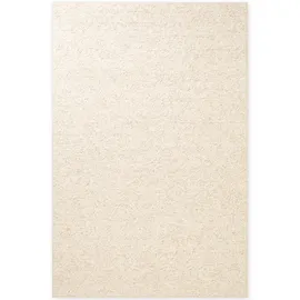HANSE HOME BT Carpet Wolly Teppich – Wohnzimmerteppich Flachgewebe Kurzflor Woll-Optik Wolle Skandi-Look Esszimmer, Wohnzimmer, Kinderzimmer, Schlafzimmer – Creme, 60x90cm