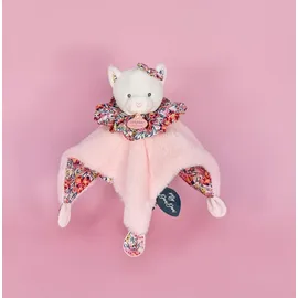 Doudou et Compagnie Boule Katze Schmusetuch 25 cm Rosa