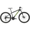 Mountainbike 27,5 Zoll 17 Zoll Rahmen, 21 Gang Schaltung, Scheibenbremse, Schwarz