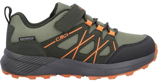 CMP Kinder Trekkinghalbschuhe KIDS HULYSSE WP SHOE, MILITARE-ARANCIO, 31