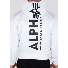 Alpha Industries Ma-1 Zh Back Print Jacke White / Black L