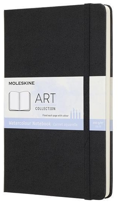 Moleskine Black Watercolour Notebook Large - Moleskine, Gebunden
