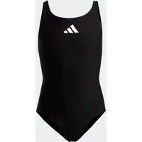 adidas Solid Small Logo Badeanzug Black / White 164    