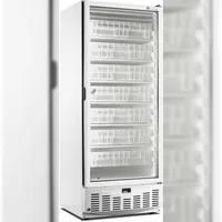 Saro Tiefkühlschrank mit Glastür - weiß, Modell Mm5 N