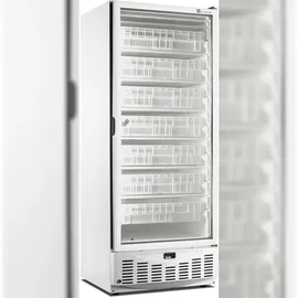 Saro Tiefkühlschrank mit Glastür - weiß, Modell Mm5 N