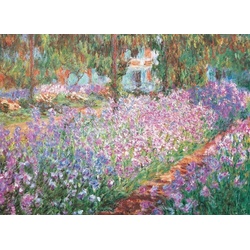 EUROGRAPHICS Puzzle Monets Garten bei Giverny von Claude Monet 1000 Teile, 1000 Puzzleteile