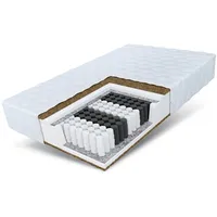 Fdm - Matratze 80x200 Taschenfederkern Kokos Kaltschaum 7 Zonen