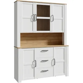 Forte Buffet Toneo 146,1 x 42 x 205,4 mehrfarbig