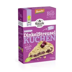 Bauckhof Dinkel Streuselkuchen demeter