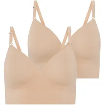 Jockey Seamfree Comfort Bralette Beige S